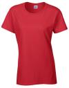 GD06 5000L Ladies T-Shirt Red colour image